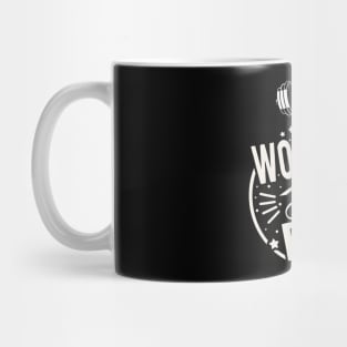 Worlds Best Dad Fathers Day Typography Mug